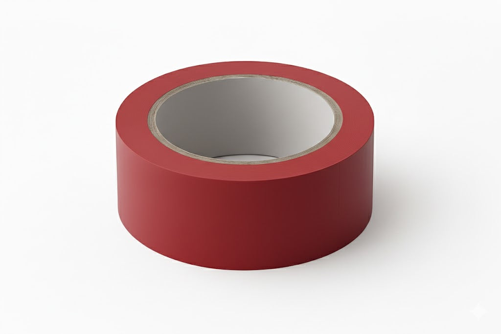 "Fruit Punch" 2.4 Mil Red PVC Tape 72 YD