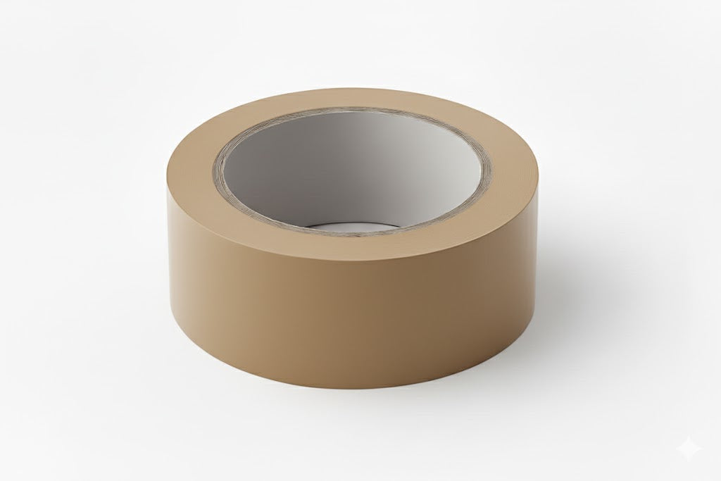 "Shwarma" 2.2 Mil Tan PVC Tape 55YD (36 Rolls)