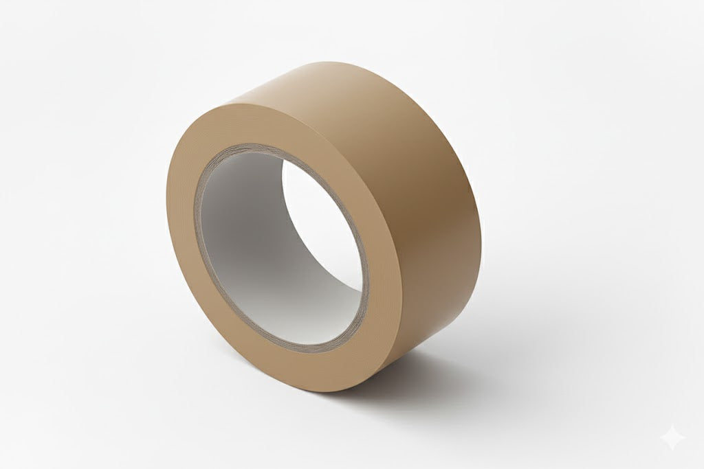 "Shwarma" 2.2 Mil Tan PVC Tape 55YD (36 Rolls)